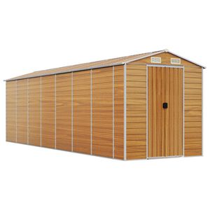 vidaXL vil&aacute;gosbarna horganyzott ac&eacute;l kerti f&eacute;szer 191 x 640 x 198 cm