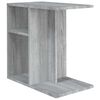 vidaXL sz&uuml;rke sonoma sz&iacute;nű szerelt fa kisasztal 50x30x50 cm
