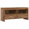 vidaXL TV szekr&eacute;ny 100 x 33 x 47 cm Antik Fa Szerelt Fa