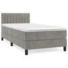 vidaXL vil&aacute;gossz&uuml;rke b&aacute;rsony rug&oacute;s &aacute;gy matraccal 90 x 200 cm