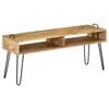 vidaXL t&ouml;m&ouml;r mang&oacute;fa TV-&aacute;llv&aacute;ny 110 x 35 x 45 cm