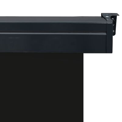 vidaXL fekete oldalsó terasznapellenző 170 x 250 cm