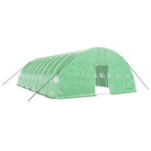 vidaXL z&ouml;ld ac&eacute;lv&aacute;zas melegh&aacute;z 60 m&sup2; 10 x 6 x 2,85 m