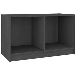 vidaXL sz&uuml;rke t&ouml;m&ouml;r fenyőfa TV-szekr&eacute;ny 70 x 33 x 42 cm