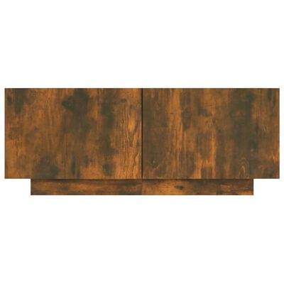 vidaXL füstös tölgyszínű szerelt fa TV-szekrény 100 x 35 x 40 cm