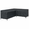 vidaXL B&uacute;tor takar&oacute; 260 x 210 x 80 cm 210D Oxford Sz&ouml;vet L-alak Fekete