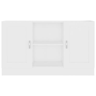 vidaXL fehér forgácslap komód 120 x 30,5 x 70 cm