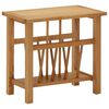 vidaXL t&ouml;m&ouml;r t&ouml;lgyfa magazinasztal 45 x 27 x 42 cm