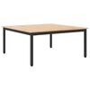 vidaXL Doh&aacute;nyz&oacute;asztal Term&eacute;szetes 100 x 100 x 45 cm T&ouml;m&ouml;r fenyőfa