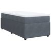 vidaXL s&ouml;t&eacute;tsz&uuml;rke b&aacute;rsony rug&oacute;s &aacute;gy matraccal 90 x 200 cm