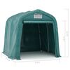 vidaXL z&ouml;ld PVC s&aacute;torgar&aacute;zs 2,4 x 2,4 m