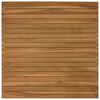 vidaXL Asztallap 70 x 70 x 3,5 cm N&eacute;gyzet T&ouml;m&ouml;r Teakfa Term&eacute;szetes