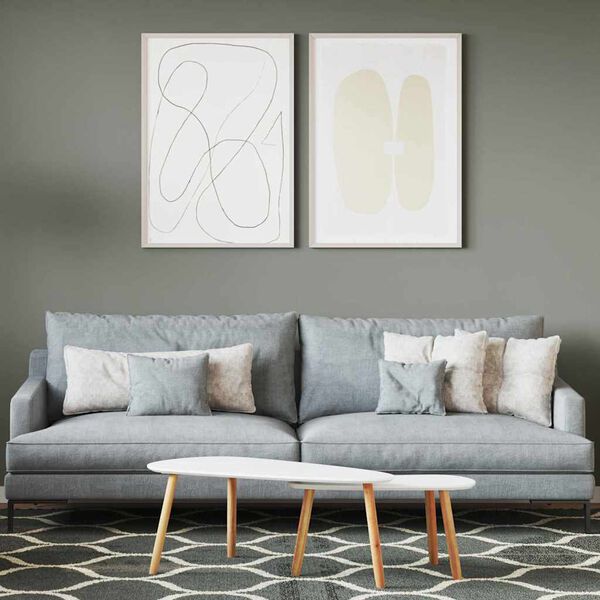 vidaXL Falfesték Szürke 16,5 x 16,5 x 16 cm Fali nyomat