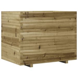vidaXL impregn&aacute;lt fenyőfa kerti vir&aacute;gl&aacute;da 90x60x72,5 cm
