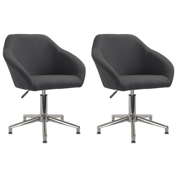 vidaXL 2 db s&ouml;t&eacute;tsz&uuml;rke sz&ouml;vetbor&iacute;t&aacute;s&uacute; forg&oacute; &eacute;tkezősz&eacute;k