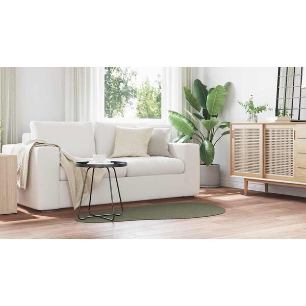 vidaXL Ter&uuml;letszőnyegek HUARTE Erdőz&ouml;ld 80 x 150 cm Poli&eacute;szter