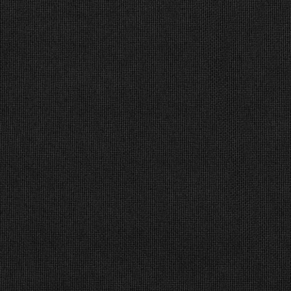 vidaXL 2 db fekete vászonhatású sötétítőfüggöny kampókkal 290 x 245 cm