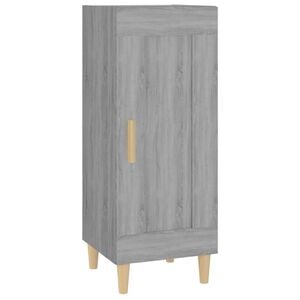 vidaXL sz&uuml;rke sonoma sz&iacute;nű szerelt fa t&aacute;lal&oacute;szekr&eacute;ny 34,5 x 34 x 90 cm