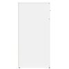 vidaXL 2 db feh&eacute;r szerelt fa t&aacute;lal&oacute;szekr&eacute;ny 79 x 38 x 80 cm