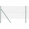 vidaXL L&aacute;ncssoros ker&iacute;t&eacute;s talajfix 10 x 1,2 m PVC-bevonatos ac&eacute;l Z&ouml;ld