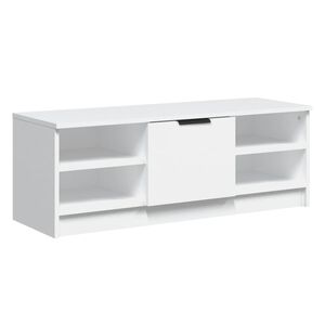 vidaXL feh&eacute;r szerelt fa TV-szekr&eacute;ny 102 x 35,5 x 36,5 cm