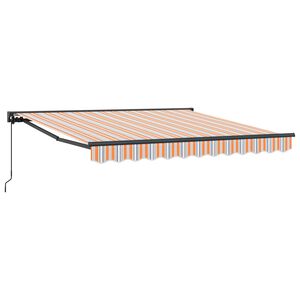 vidaXL Manu&aacute;lis Napernyő 3,5 x 2,5 m