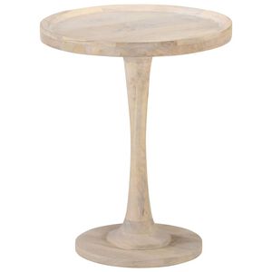 vidaXL t&ouml;m&ouml;r mang&oacute;fa kisasztal &Oslash;60 x 75 cm