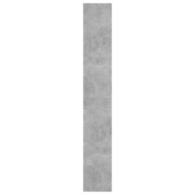 vidaXL betonszürke könyvszekrény/térelválasztó 60 x 30 x 198 cm