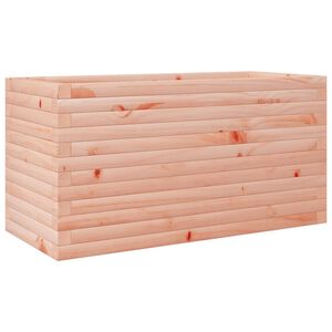 vidaXL t&ouml;m&ouml;r dugl&aacute;szfenyő kerti vir&aacute;gl&aacute;da 90 x 40 x 45,5 cm