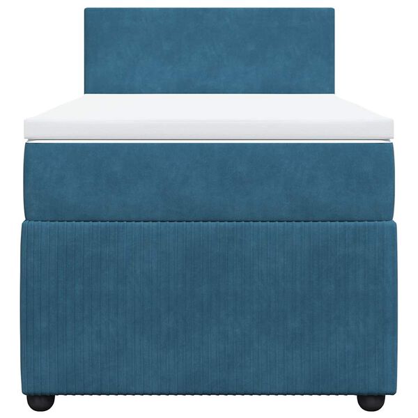 vidaXL k&eacute;k b&aacute;rsony rug&oacute;s &aacute;gy matraccal 80 x 200 cm