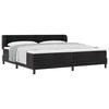vidaXL Boxrug&oacute;s &aacute;gy fejt&aacute;ml&aacute;val Fekete 200 x 200 cm B&aacute;rsony
