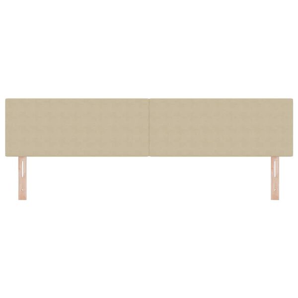 vidaXL Fejtámla fejtámlával Világos Zöld Szürke 200 cm Műbőr