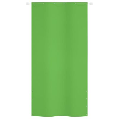 vidaXL világoszöld oxford-szövet erkélyparaván 120 x 240 cm