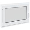 vidaXL D&ouml;nthető &eacute;s forgathat&oacute; pinceablak RISOR 90 x 60 cm PVC &eacute;s &Uuml;veg