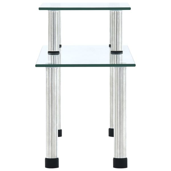 vidaXL &aacute;tl&aacute;tsz&oacute; edzett &uuml;veg konyhai polc 45 x 16 x 26 cm