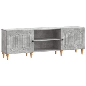 vidaXL TV szekr&eacute;ny 150 x 31 x 50 cm Betonsz&uuml;rke Szerelt Fa