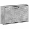 vidaXL Fali Cipőtart&oacute; HAARLEM 71 x 17 x 43 cm Szerelt Fa Betonsz&uuml;rke