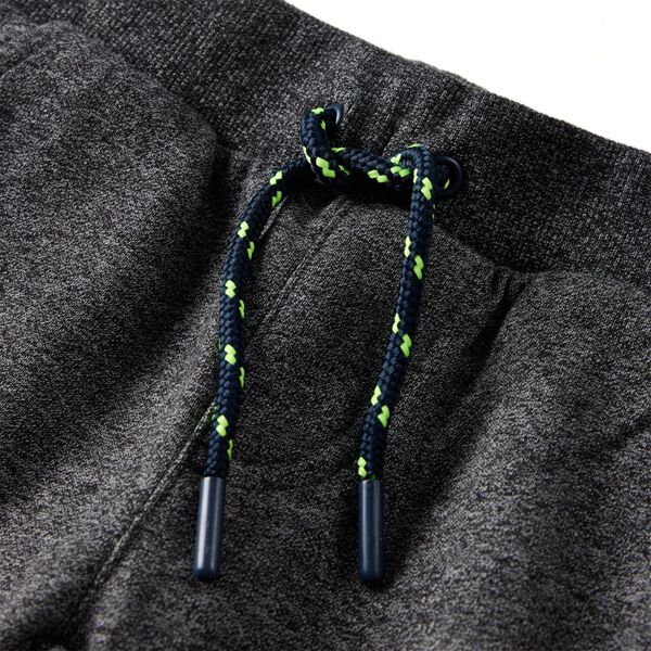 Szürke melange gyerek melegítőnadrág 128