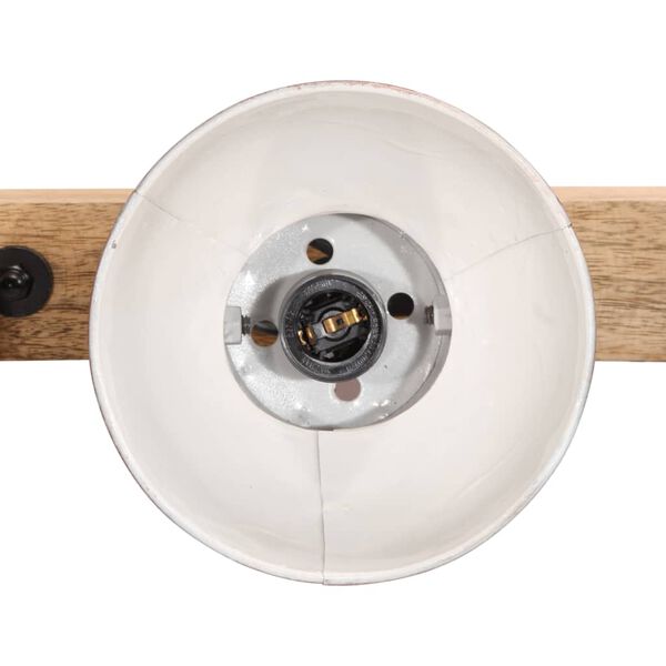 vidaXL kopott piros fali l&aacute;mpa 25 W 90x25 cm E27