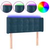 vidaXL s&ouml;t&eacute;tk&eacute;k b&aacute;rsony LED-es fejt&aacute;mla 83 x 16 x 78/88 cm