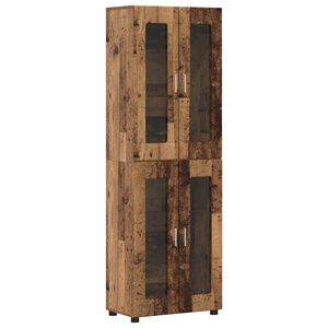 vidaXL Magasfi&uacute; FLORIN 60 x 35 x 182 cm &Ouml;reg fa Szerelt Fa