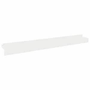 vidaXL Fűszeg&eacute;lyez&eacute;s 10 db 100 x 10 x 8 cm Ac&eacute;l Feh&eacute;r