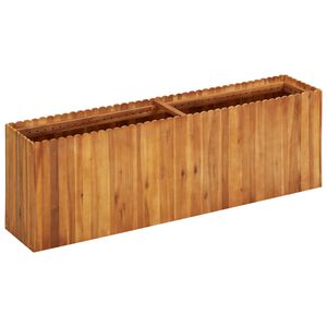 vidaXL t&ouml;m&ouml;r ak&aacute;cfa kerti magas&aacute;gy&aacute;s 150 x 30 x 50 cm