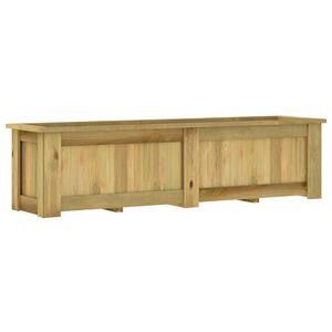 vidaXL impregn&aacute;lt fenyőfa magas&aacute;gy&aacute;s 196 x 50 x 50 cm