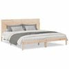 vidaXL t&ouml;m&ouml;r fa extra hossz&uacute; &aacute;gykeret matrac n&eacute;lk&uuml;l 200 x 210 cm