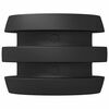 vidaXL Csocs&oacute;asztal gumi 16 db Fekete 3 x 3 x 2 cm TPE