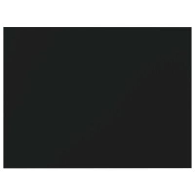 vidaXL 8 db fekete forgácslap könyvespolc 40 x 30 x 1,5 cm