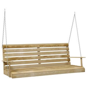 vidaXL impregn&aacute;lt fenyőfa hintapad 155 x 65 x 60 cm