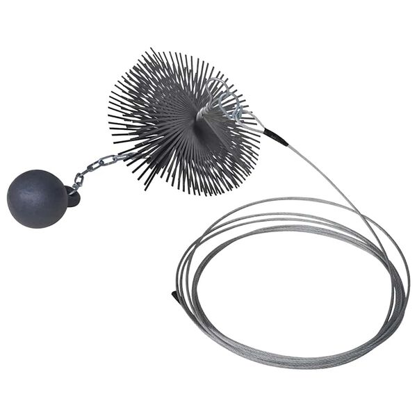 Kerek K&eacute;m&eacute;ny Tiszt&iacute;t&oacute; Kefe &Aacute;tm. 20 cm