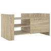 vidaXL sonoma t&ouml;lgy sz&iacute;nű szerelt fa TV-szekr&eacute;ny 80 x 35 x 40 cm